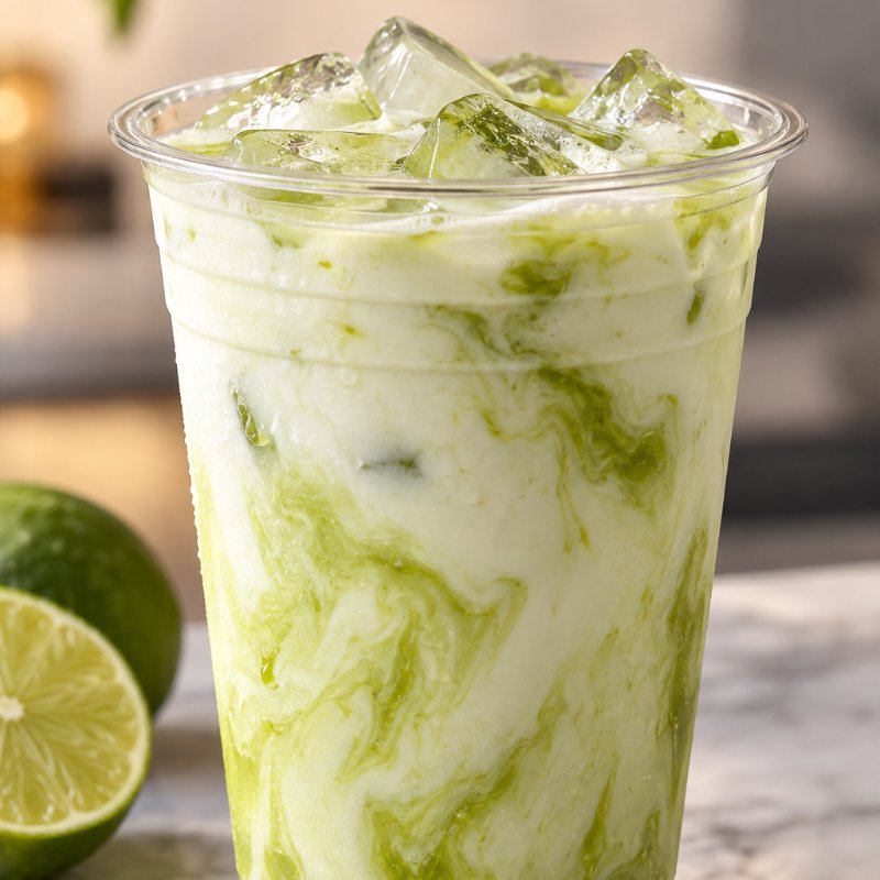 Mint Lime Dirty Drink